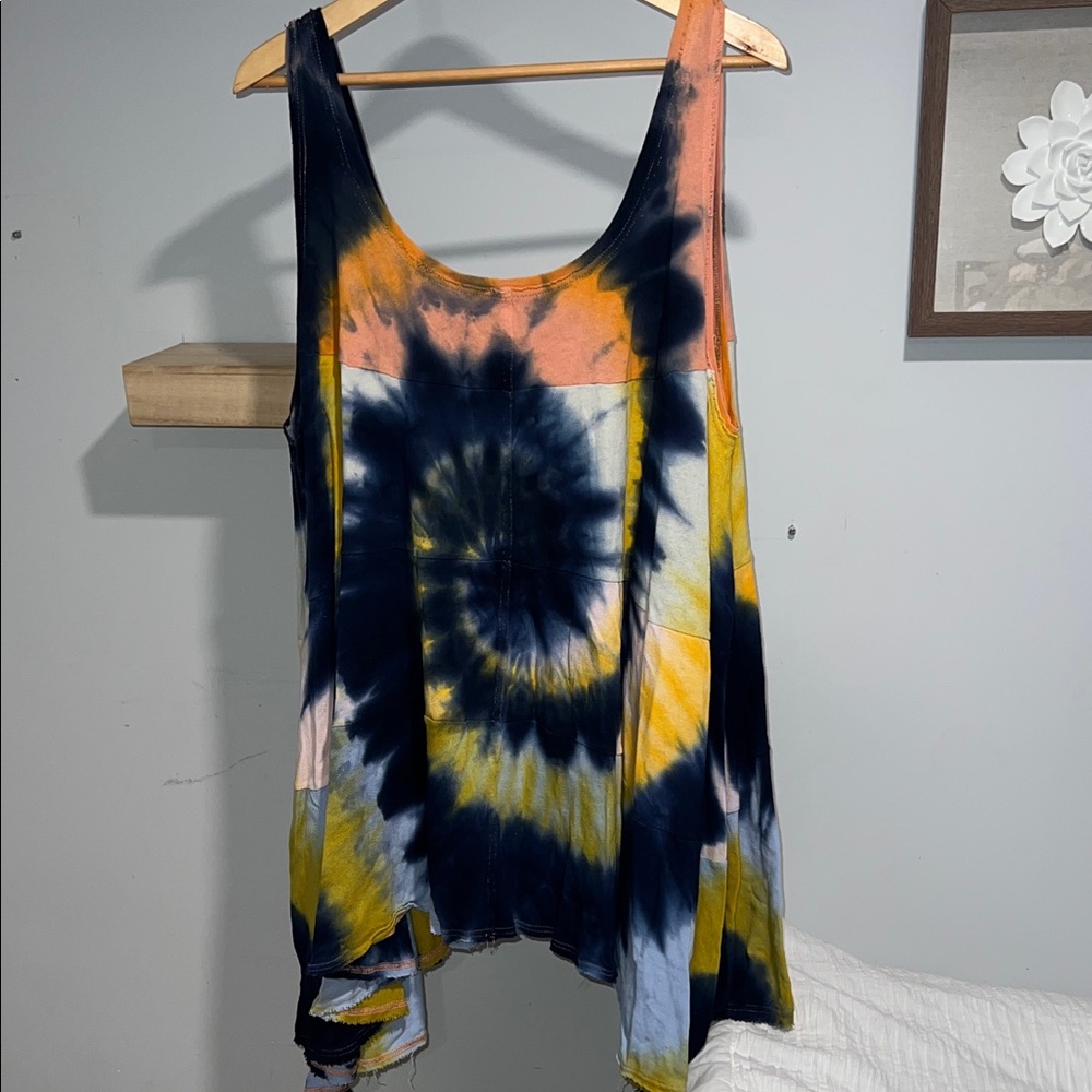 Free people‎ tie dye oversized dress